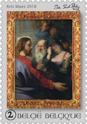 Colnect-4780-430-Christ-and-the-woman-taking-in-adultery.jpg