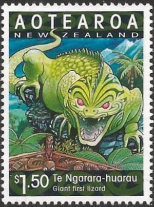 Colnect-4001-606-Te-Ngarara-huarau--Giant-First-Lizard.jpg