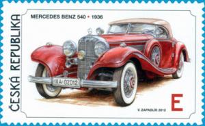 Colnect-1374-835-V-aacute-clav-Zapadl-iacute-k---World-Cars---Mercedes-Benz.jpg