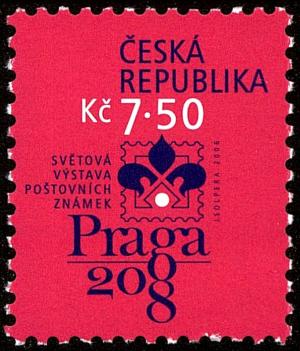 Colnect-3762-606-Logo-of-the-World-Exhibition-of-Postage-Stamps-PRAGA-2008.jpg