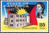 Colnect-1519-278-Premiers-Office-Building-and-State-Flag.jpg