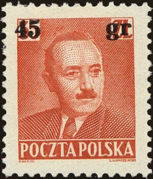 Colnect-5122-614-Boleslaw-Bierut-overprint-45g-on-35z.jpg