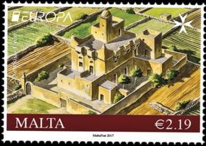 Colnect-4058-227-Xewkija-Stronghold-Gozo.jpg