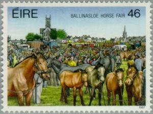 Colnect-128-884-Ballinasloe-Horse-Fair.jpg