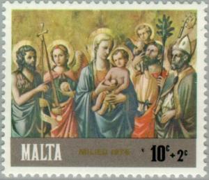 Colnect-130-638--quot-Madonna-and-Saints-quot---Domenicio-di-Michelino.jpg