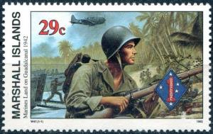 Colnect-1923-242-Marines-in-Guadalcanal.jpg