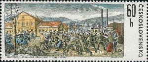 Colnect-418-930-Workers-Revolt-in-Krompachy-by-Julius-Nemcik.jpg