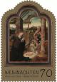 Colnect-2021-213-Birth-of-Christ-painting-by-Joos-van-Cleve-1485-1540.jpg