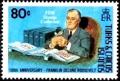 Colnect-3124-279-FDR-with-stamp-collection.jpg