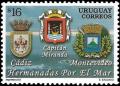 Colnect-4100-382-Coats-of-arms-of-Cadiz--Capitan-Miranda--and-Montevideo.jpg