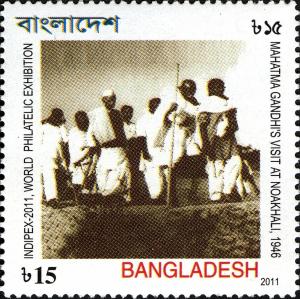 Colnect-2563-653-Mahatma-Gandhi-s-Visit-in-Noakhali-at-194.jpg