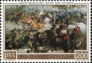 Colnect-5492-484--Battle-of-Donja-Stubica--by-Krsto-Hegedusic.jpg