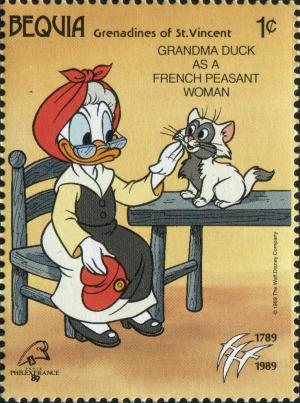 Colnect-5714-207-Grandma-duck-as-a-french-peasant-woman.jpg