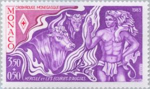 Colnect-148-949-Heracles-cleans-the-Augean-stables.jpg