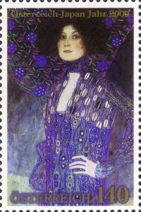 Colnect-2410-675-Japan-Year----Emilie-Fl%C3%B6ge--by-Gustav-Klimt-1902.jpg