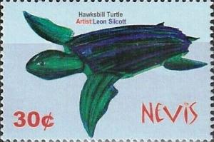 Colnect-5837-528--Hawksbill-Turtle--Leon-Silcott.jpg