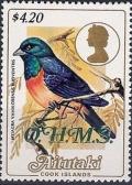 Colnect-3873-100-Vanikoro-Flycatcher-overprinted-OHMS.jpg