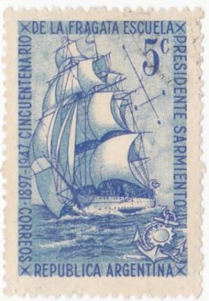 Colnect-779-563-50th-anniversary-of-school-ship--quot-Presidente-Sarmiento-quot-.jpg