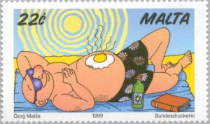 Colnect-131-339-Man-sunbathing.jpg