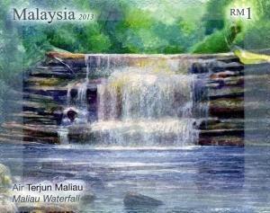 Colnect-2568-046-Maliau-Waterfall.jpg