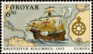 Faroe_stamp_226_Discovery_of_America_-_Kristoffur_Kolumbus.jpg