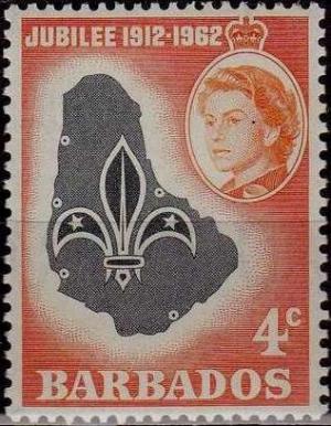 Colnect-1496-748-Emblem-and-Map-of-Barbados.jpg