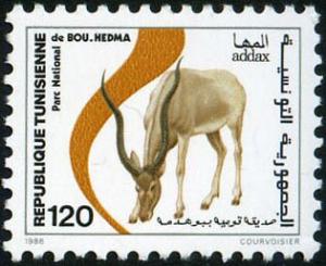 Colnect-6305-969-Addax-Addax-nasomaculatus-Bou-Hedma-Park.jpg