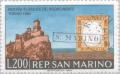 Colnect-170-256-Mt-Titano-and-Cancelled-Stamp-of-Sardinia-1862.jpg