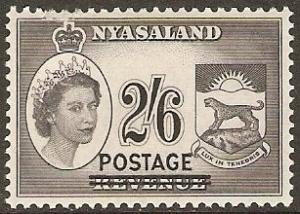 Colnect-1727-336-Queen-Elizabeth-II-and-Badge-of-Nyasaland---overprinted.jpg