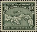 Colnect-3837-938-Airplane-over-Map-of-Panama.jpg