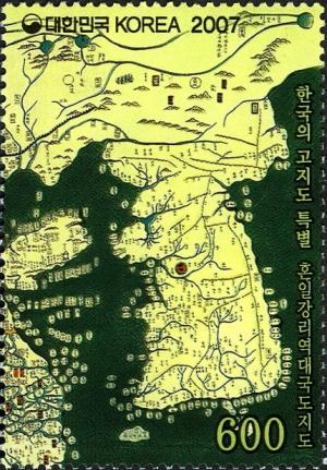 Colnect-1604-732-Honilgangni-Yeokdae-Gukdo-jido.jpg