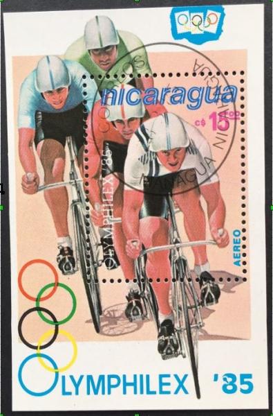 Colnect-4352-029-Cyling---OLYMPHILEX-1985.jpg