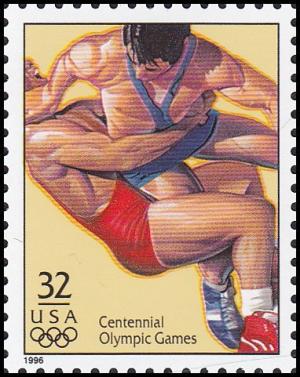 Colnect-5106-518-Centennial-Games-Wrestling.jpg