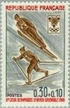 Colnect-144-596-Winter-Olympics-in-Grenoble-Jumping-and-cross-country-skiin.jpg