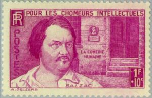 Colnect-143-268-For-the-unemployed-intellectualsHonor-eacute--de-Balzac.jpg