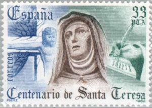 Colnect-175-494-Death-Centenary-of-Santa-Teresa.jpg