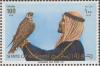 Colnect-1462-935-Peregrine-Falcon-Falco-peregrinus-on-the-Hand.jpg