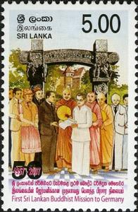 Colnect-552-644-First-Sri-Lankan-Buddhist-Mission-to-Germany.jpg