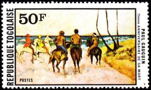 Colnect-2158-673-Horsemen-on-seashore-by-Paul-Gauguin.jpg