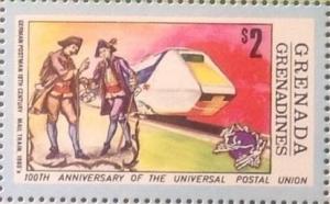 Colnect-3095-788-German-postman-18th-cent-mail-train-1980-s.jpg