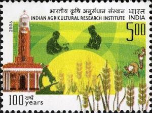 Colnect-542-548-100-Years-of-Indian-Agricultural-Research-Institute.jpg