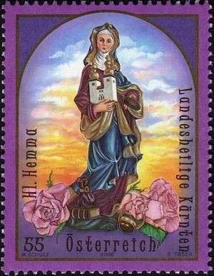 Colnect-711-349-The-Patron-Saint-Hemma-Carinthia.jpg