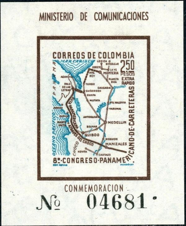 Colnect-5749-226-Pan-American-Highway-through-Colombia.jpg