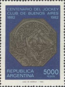 Colnect-1601-436-Centenary-of-Jockey-Club-Buenos-Aires-Emblem.jpg