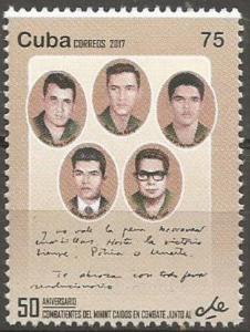 Colnect-4411-708-50th-Anniv-of-Death-of-Che-Guevara---Comrades-in-Bolivia.jpg