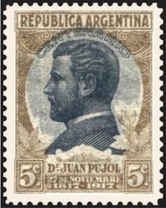 Colnect-2252-267-Birth-centenary-of-Juan-Gregorio-Pujol-1817-1861.jpg