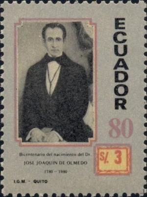 Colnect-4560-893-Jos%C3%A9-Joaqu%C3%ADn-de-Olmedo-1780-1847-poet-and-patriot.jpg