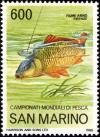 Colnect-1336-984-World-Angling-championships--Common-Carp-Cyprinus-carpio.jpg