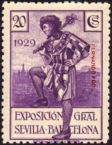 Colnect-2464-548-Seville-Barcelona-issue-of-Spain-overprinted.jpg