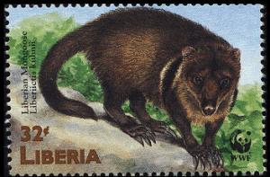 Colnect-1641-813-Liberian-Mongoose-Liberiictis-kuhni.jpg